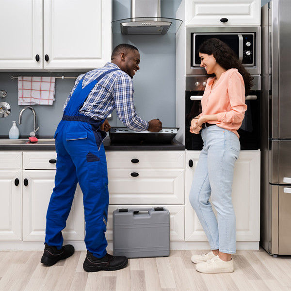 can you provide an estimate for cooktop repair before beginning any work in Wesley ME